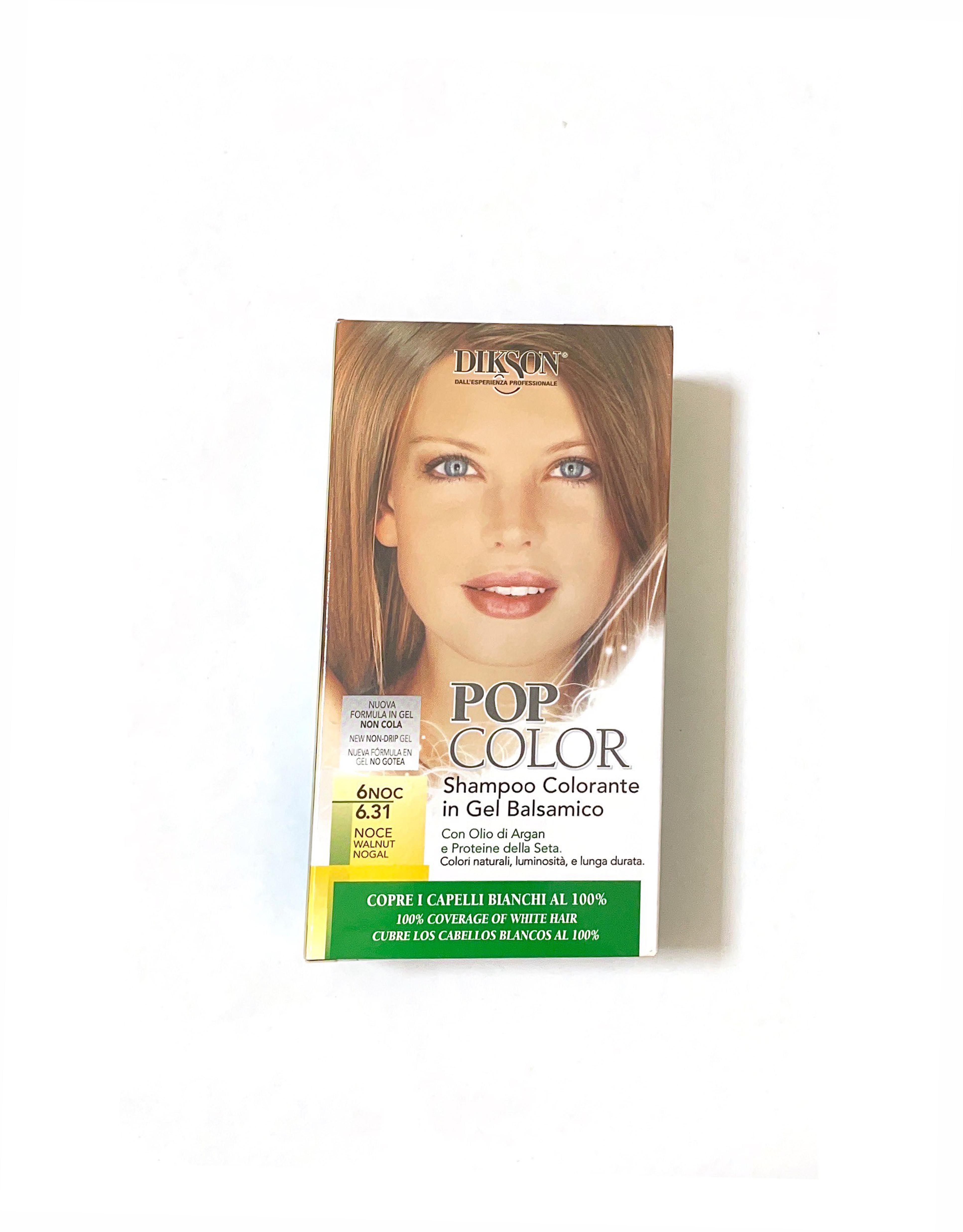 Official image of Hair dye set ; DIKSON ; POP COLOR Shampoo Colorante in Gel Balsamico published by OECD