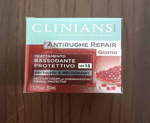 Official image of Anti-wrinkle cream ; Clinians ; Antirughe Repair published by OECD