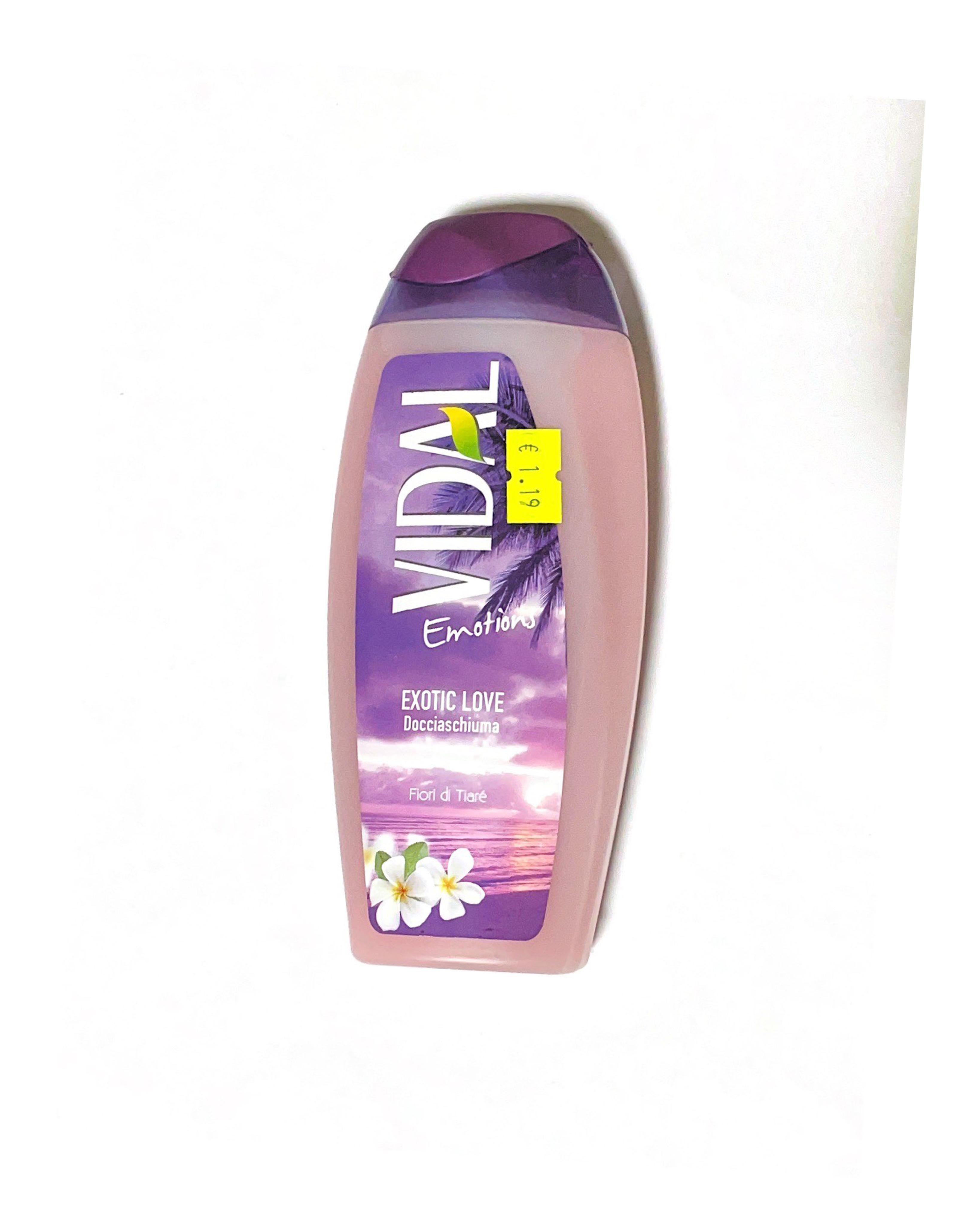 Official image of Shower foam ; Vidal ; Vidal Emotions published by OECD