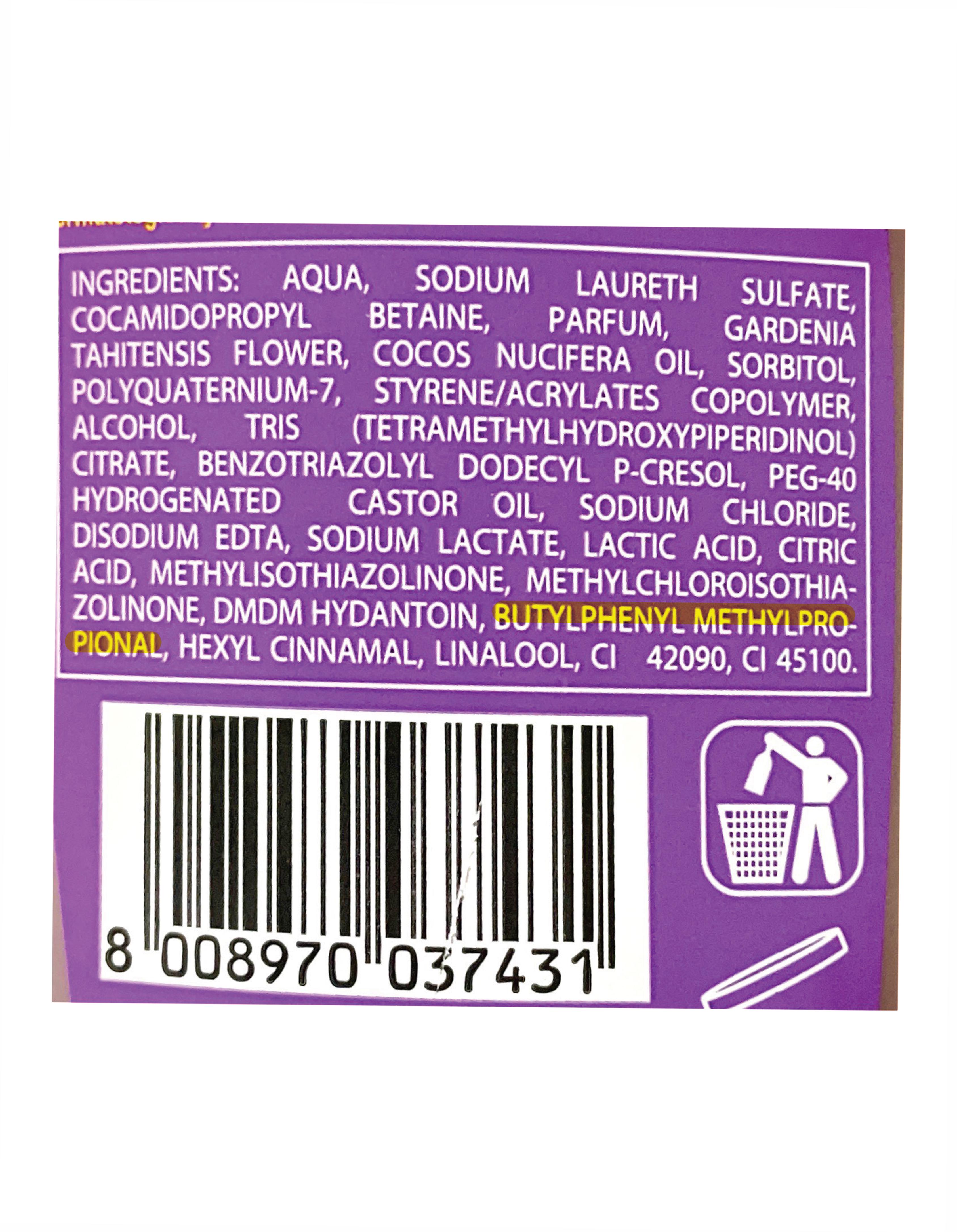 Official image of Shower foam ; Vidal ; Vidal Emotions published by OECD 2