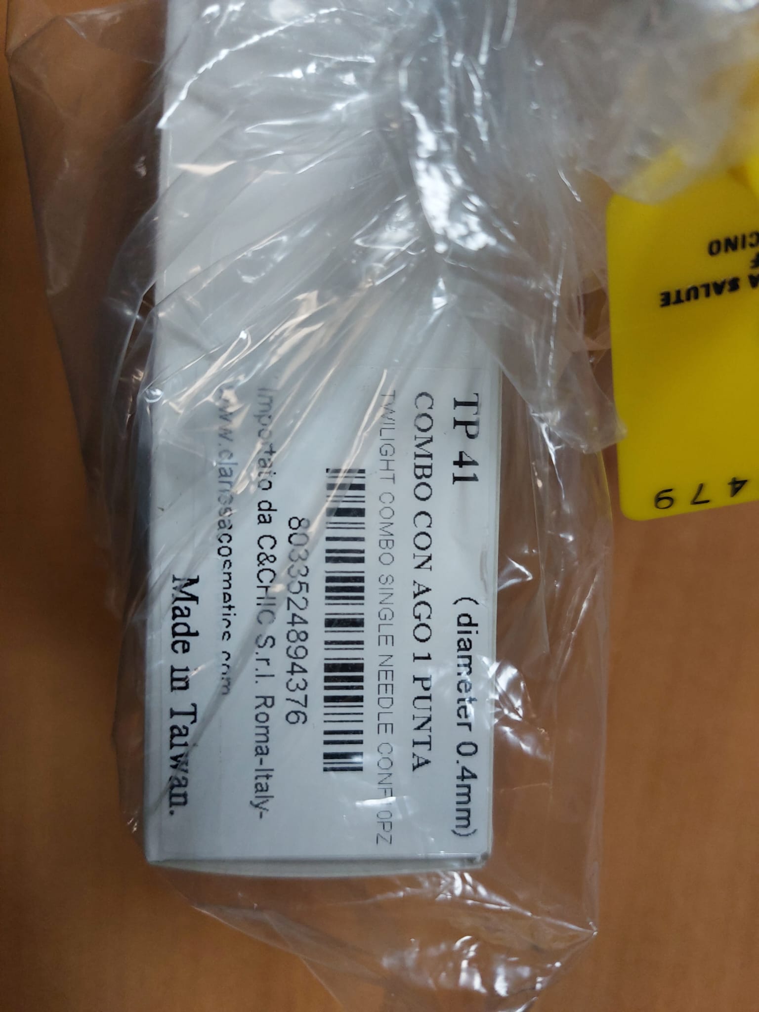 Official image of Tattoo needles ; MEI-CHA ; aghi published by OECD 7