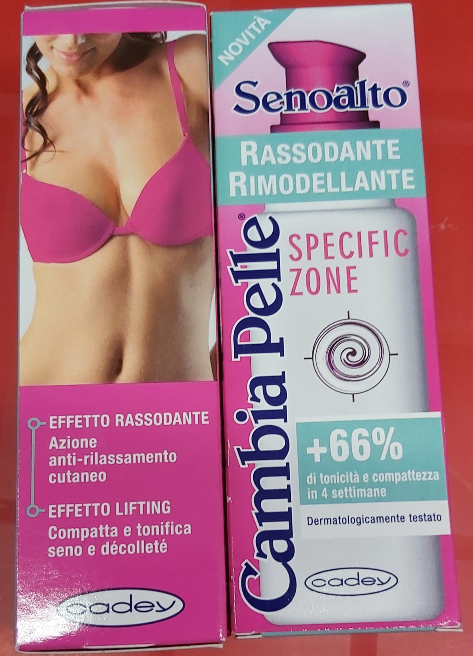 Official image of Breast firming cream ; Cadey ; Seno alto published by OECD