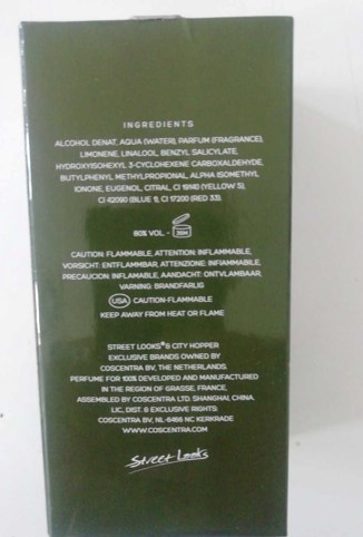 Official image of Eau de toilette ; Street Looks ; CITY HOPPER published by OECD 2