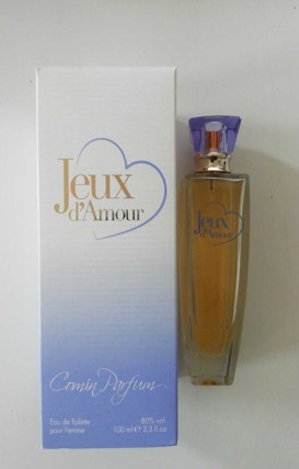 Official image of Perfume ; Comin parfum ; Jeux d'amor published by OECD