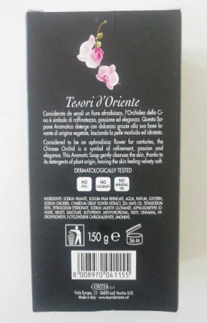 Official image of Soap ; Tesori d'Oriente ; Orchidea della Cina published by OECD 2