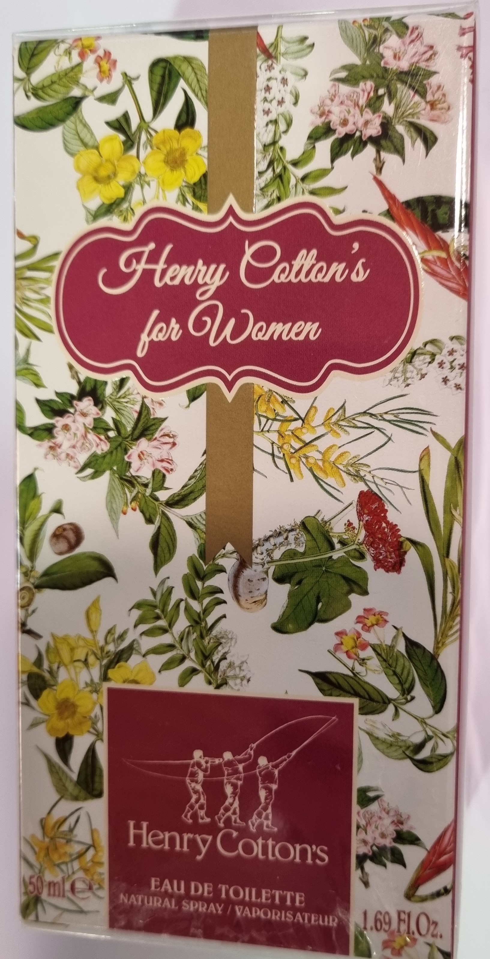 Official image of Perfume ; Henry Cotton's ; published by OECD