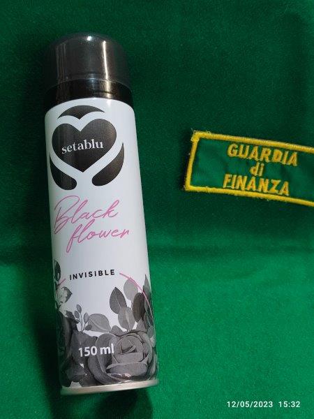 Official image of Deodorant spray ; Setablu ; Black flower published by OECD