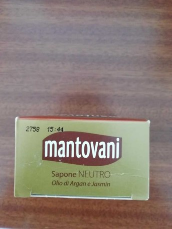 Official image of Soap ; Mantovani ; Sapone neutro con olio di argan biologico published by OECD 3