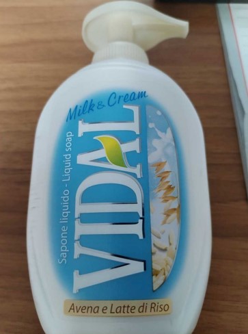 Official image of Liquid soap ; Vidal ; Avena e latte di riso published by OECD