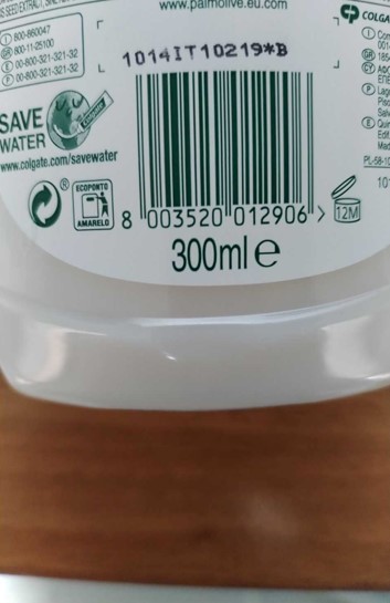 Official image of Liquid hand soap ; Palmolive ; Naturals published by OECD 3
