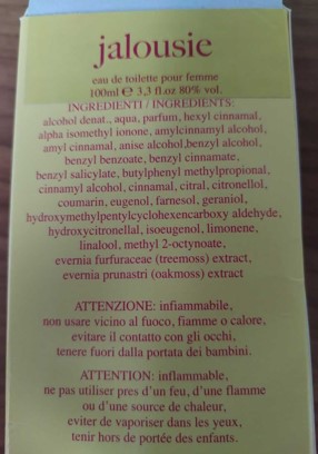 Official image of Perfume ; Shandara ; Jalousie published by OECD 3