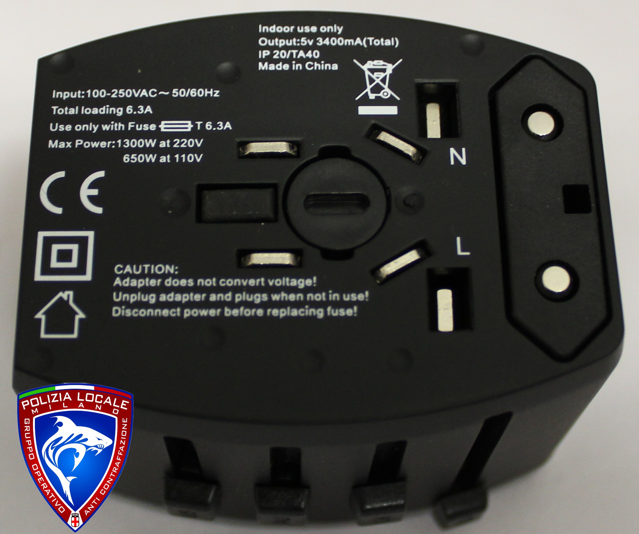 Official image of Travel Adaptor ; Extrastar ; TRAVEL ADAPTER published by OECD 4