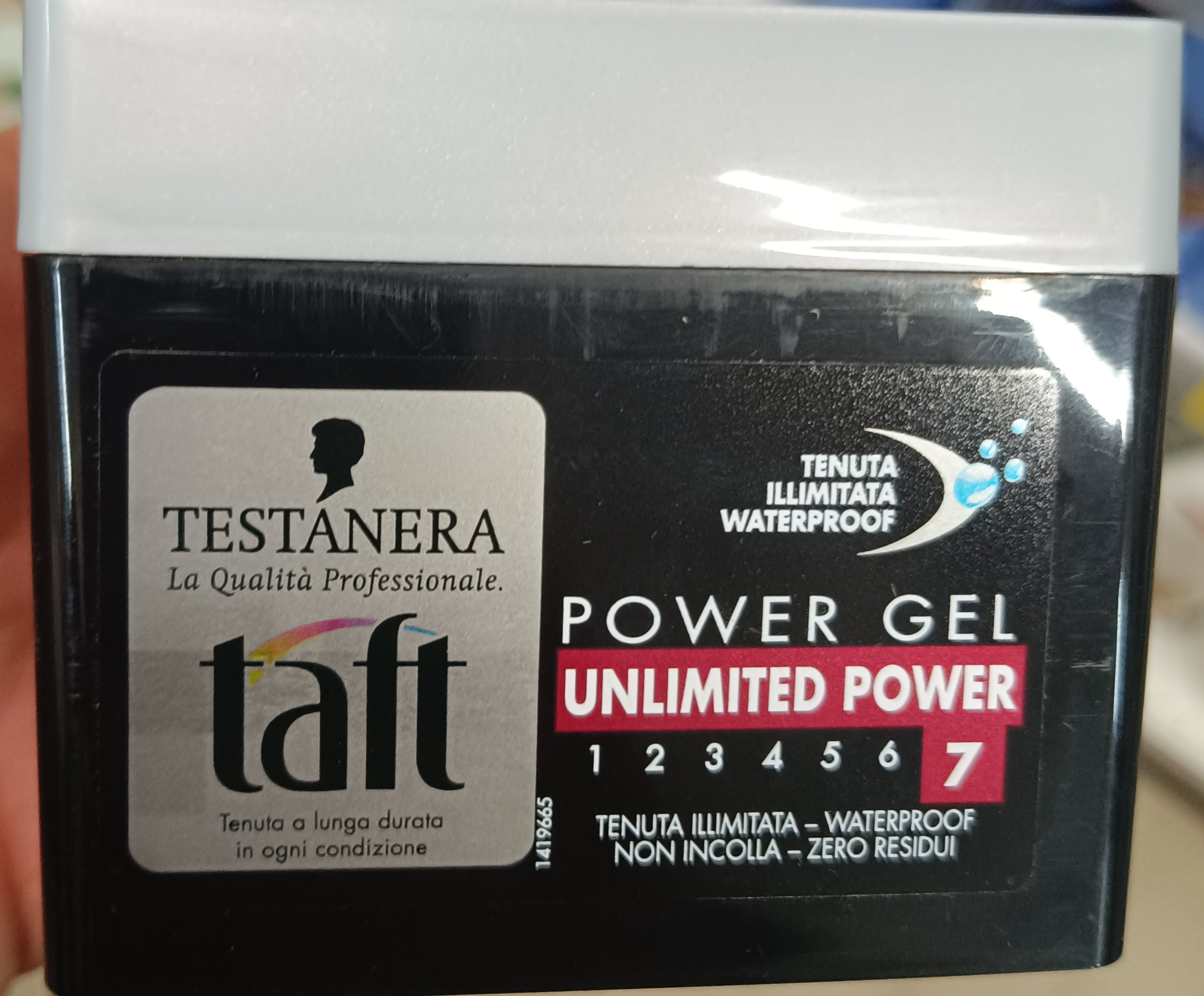 Official image of Hair gel ; TESTANERA ; Power gel published by OECD