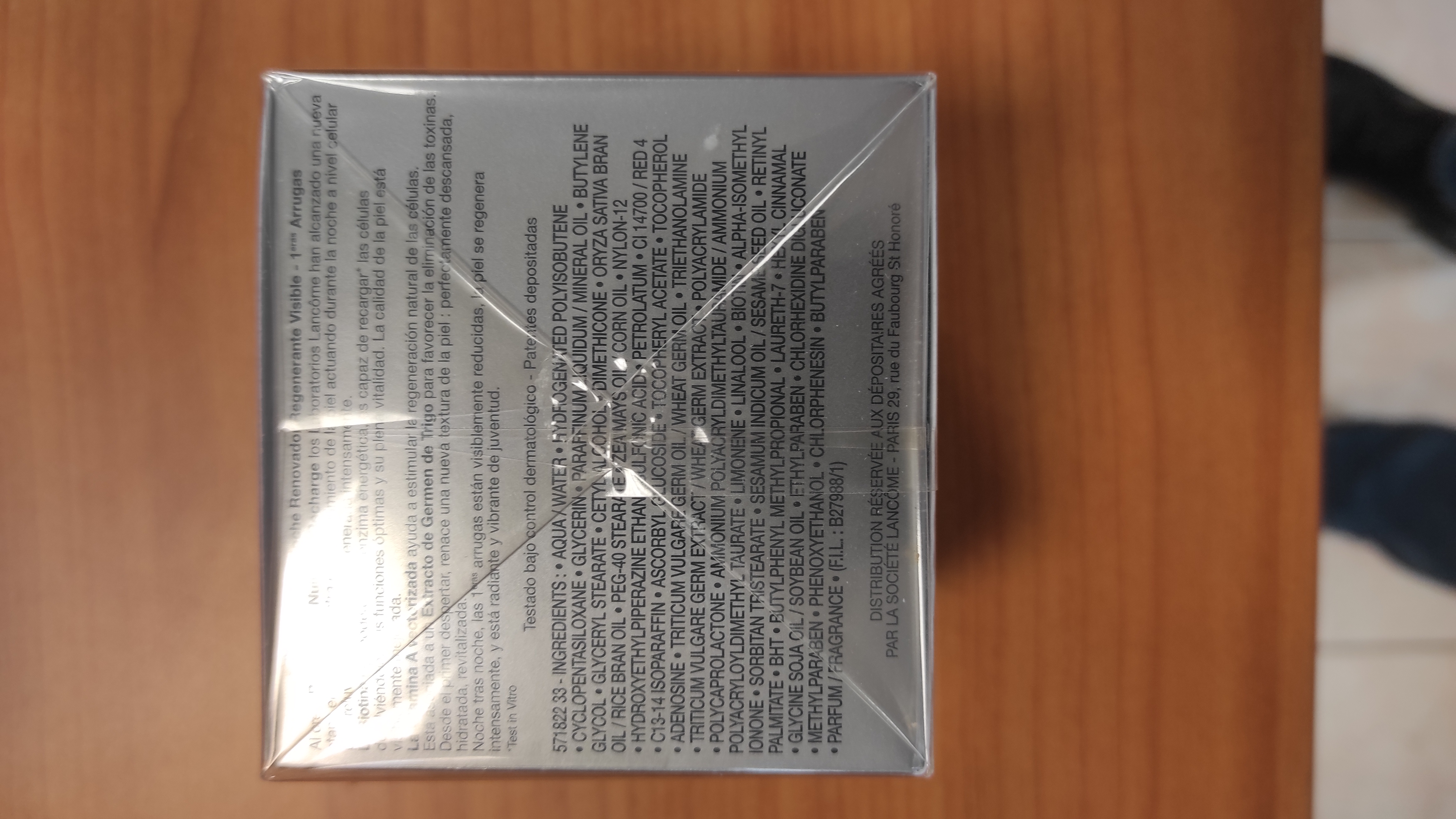Official image of Moisturising cream ; Lancôme ; Primordiale Nuit published by OECD 3
