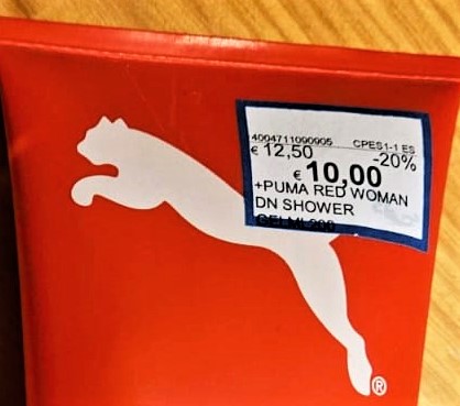 Official image of Shower gel ; PUMA ; Woman Shower Gel published by OECD 3
