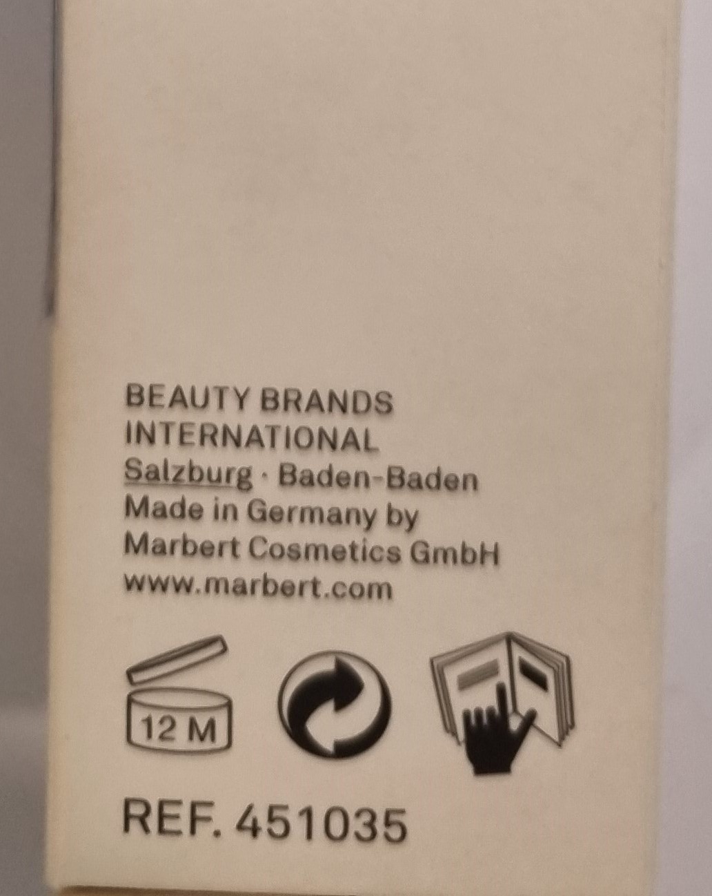 Official image of Skin serum ; Marbert ; Phyto Cell published by OECD 3