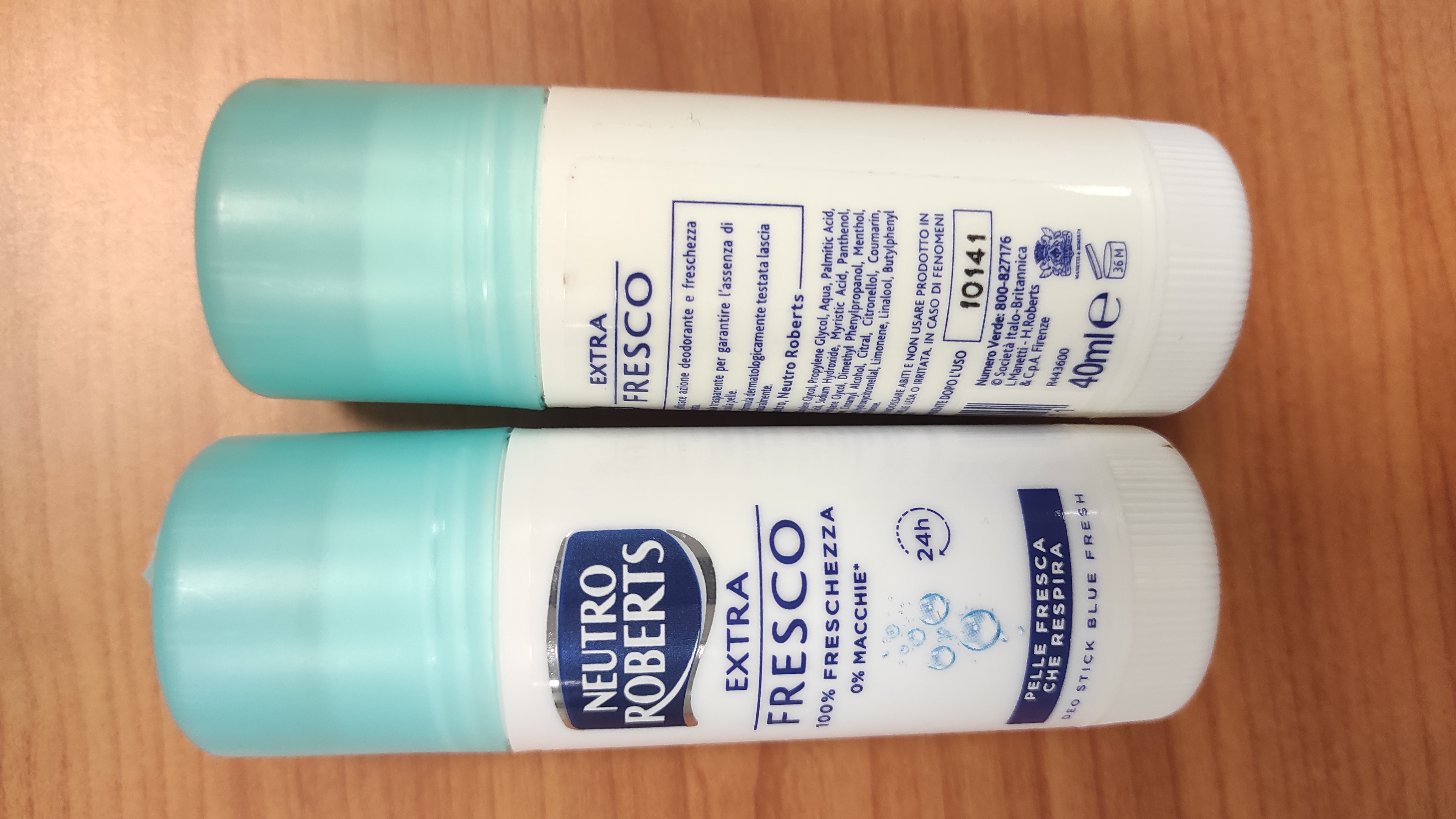 Official image of Deodorant ; Neutro Roberts ; Extra Fresco published by OECD 2