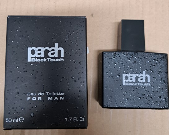 Official image of Eau de toilette ; Parah ; Black Touck published by OECD 5