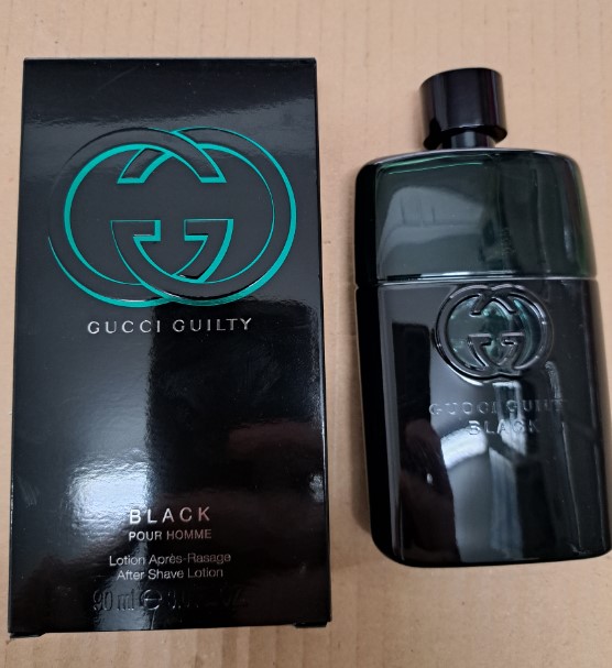 Official image of Aftershave ; Gucci Guilty ; Black published by OECD 5