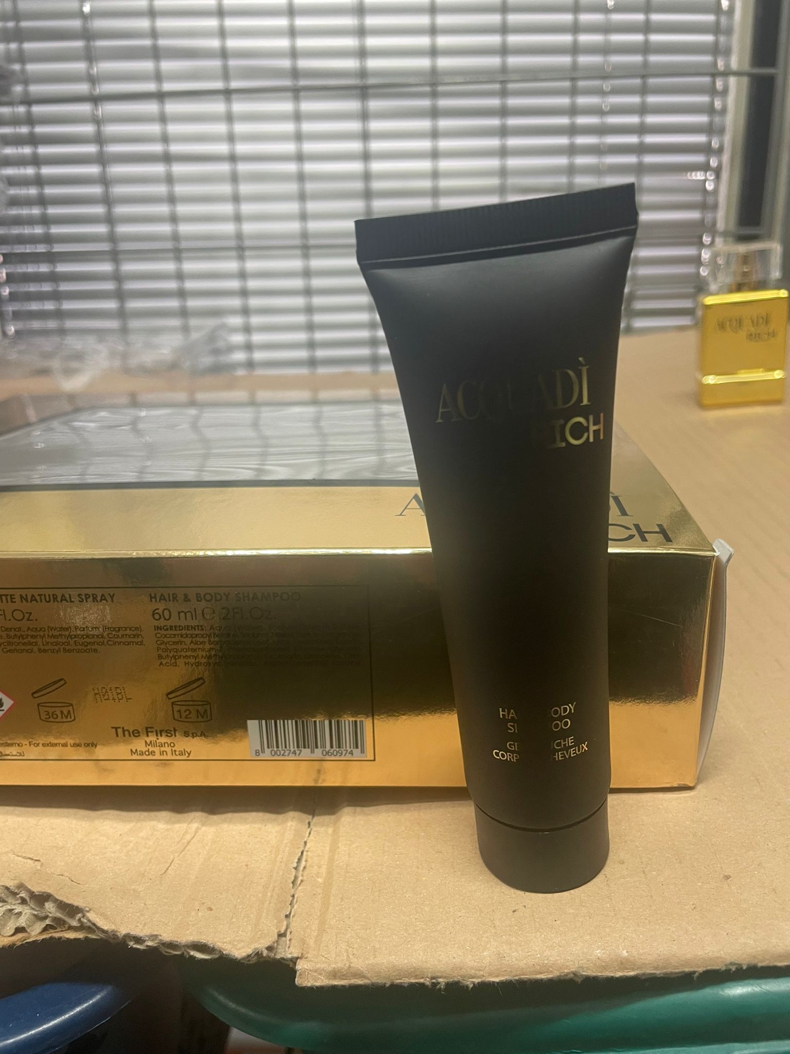 Official image of Cosmetic set ; Acquadì Rich ; published by OECD 2