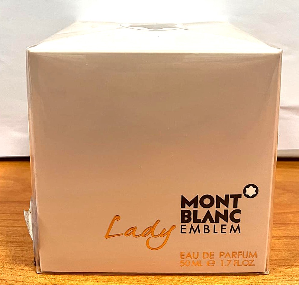 Official image of Perfume ; Mont Blanc ; Lady Emblem published by OECD