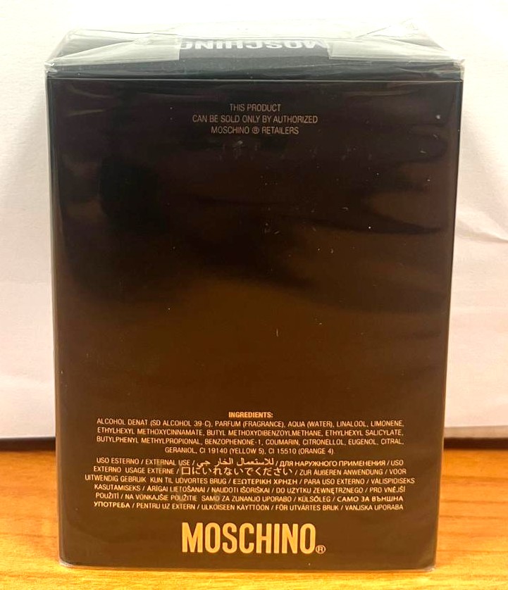 Official image of Eau de toilette ; Moschino ; Forever published by OECD 2