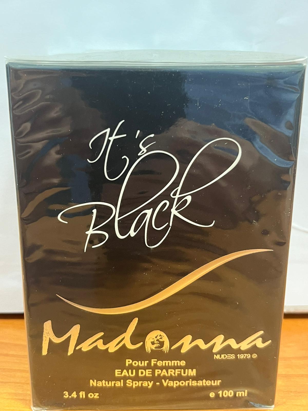 Official image of Perfume ; Madonna ; It's Black published by OECD
