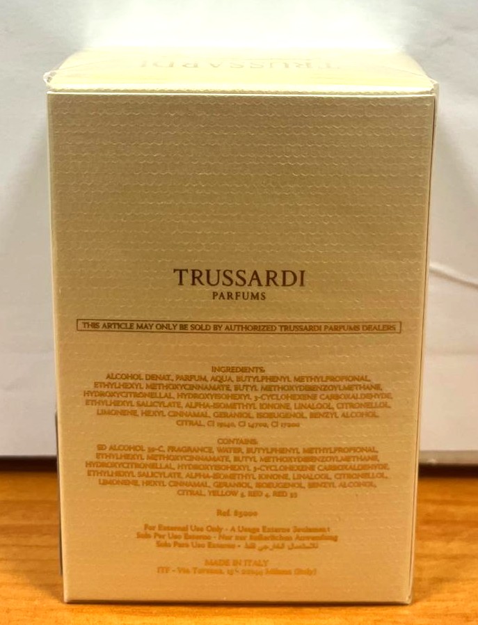 Official image of Perfume ; Trussardi ; My Name published by OECD 2