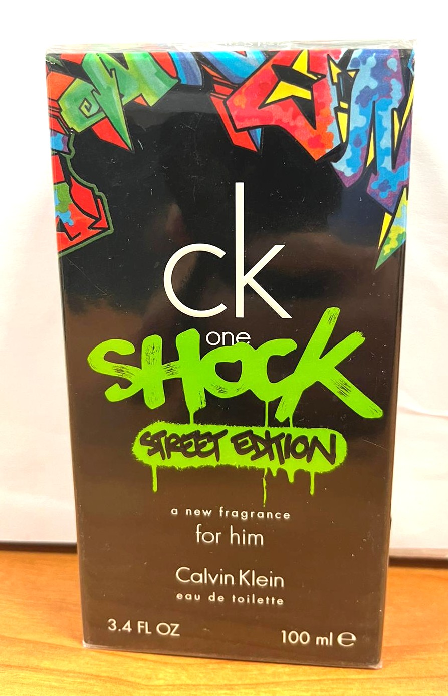 Official image of Eau de toilette ; Calvin Klein ; CK One Shock - Street Edition published by OECD