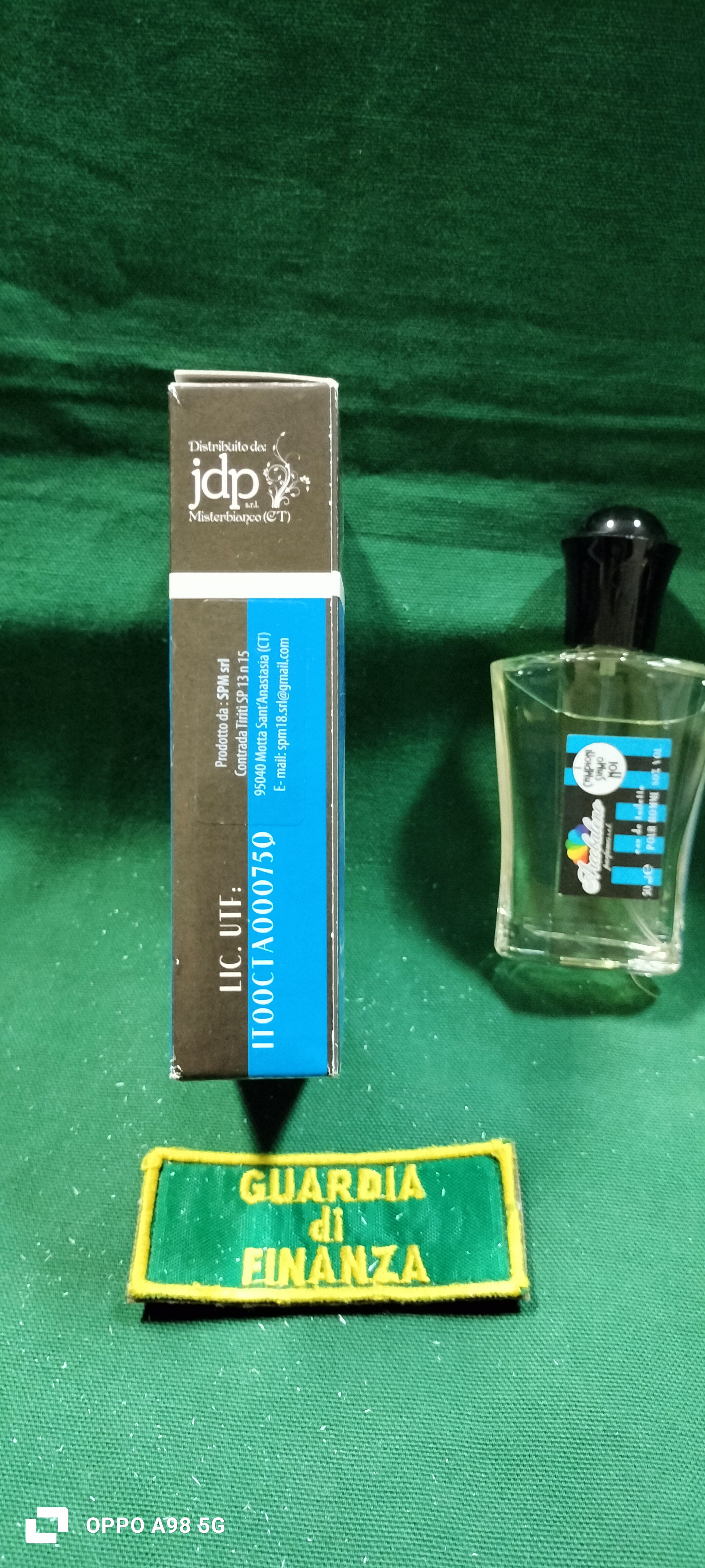 Official image of Eau de toilette ; Arcobaleno parfumes ; I campioni siamo noi published by OECD 2