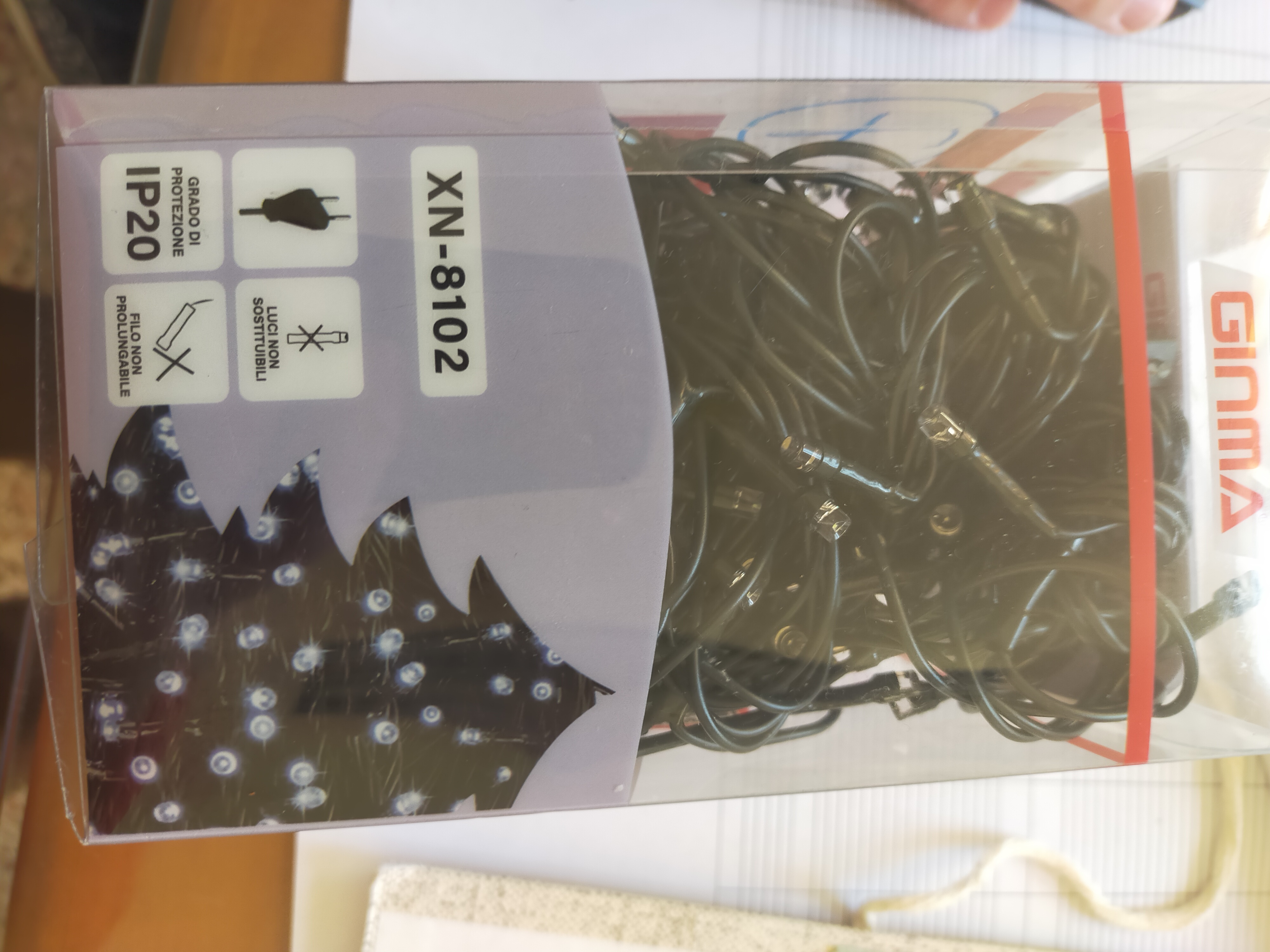 Official image of Lighting chain ; GINMA ; 200 Led published by OECD