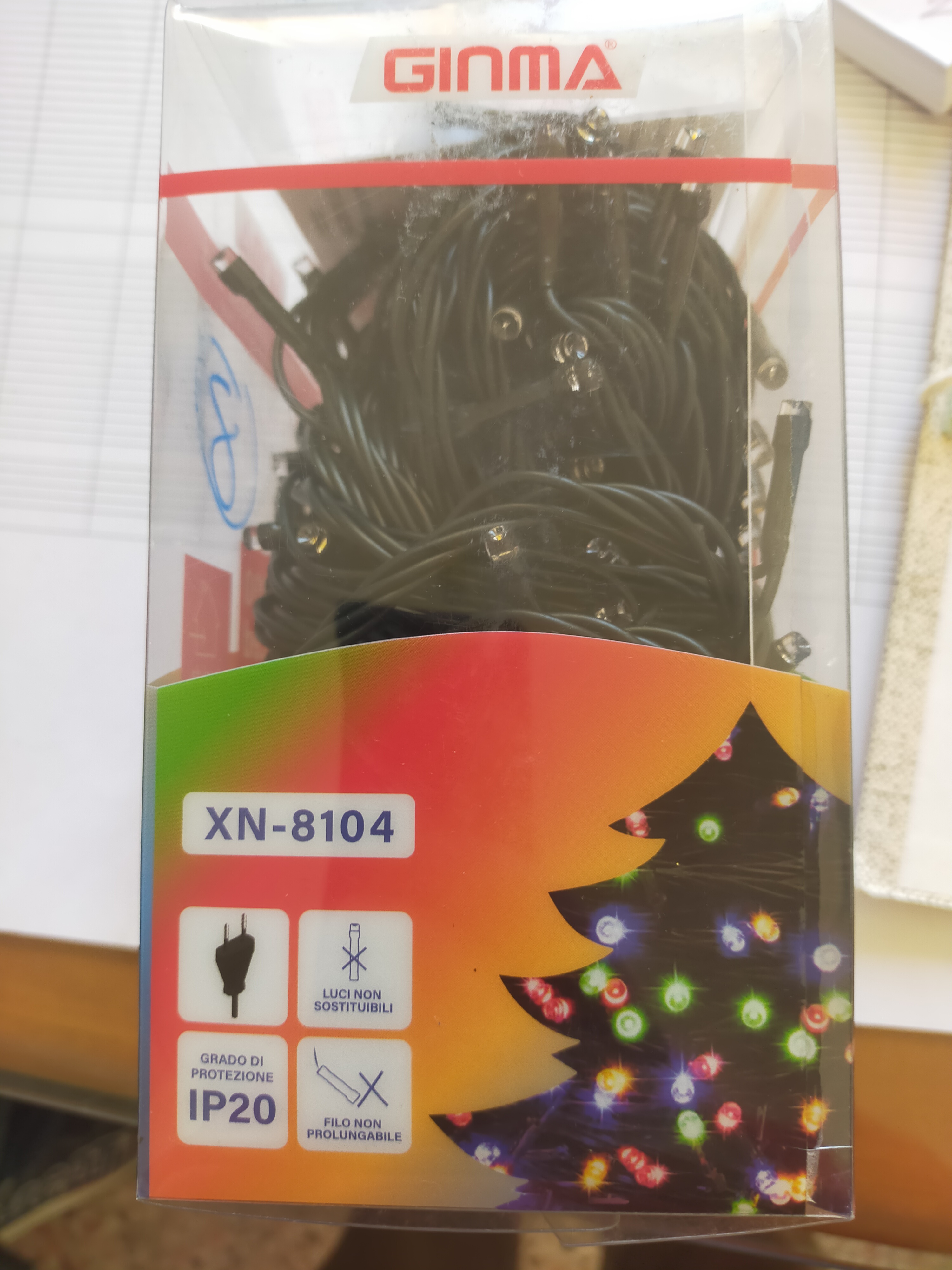 Official image of Lighting chain ; GINMA ; 200 Led published by OECD 3