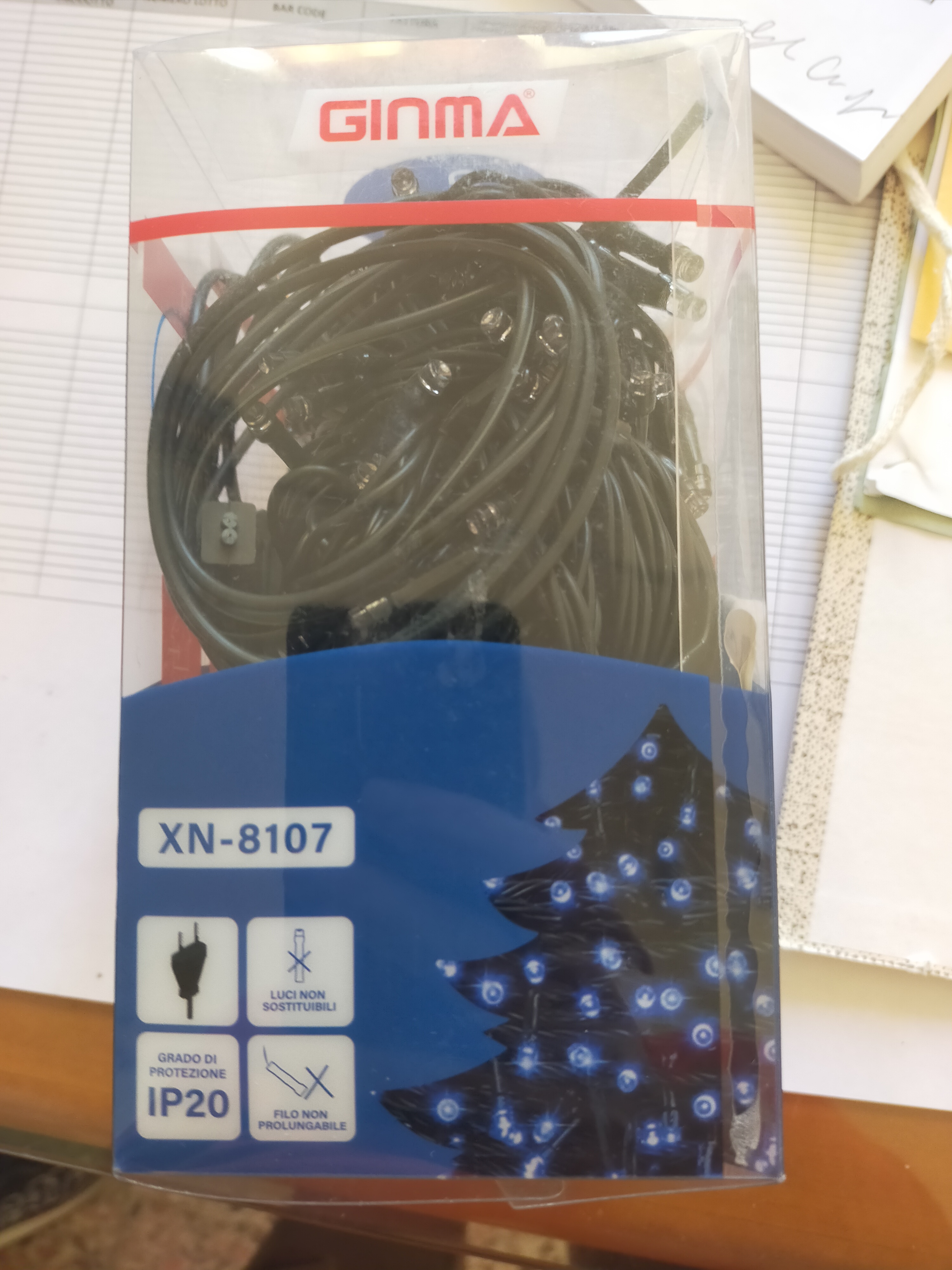Official image of Lighting chain ; GINMA ; 200 Led published by OECD 5