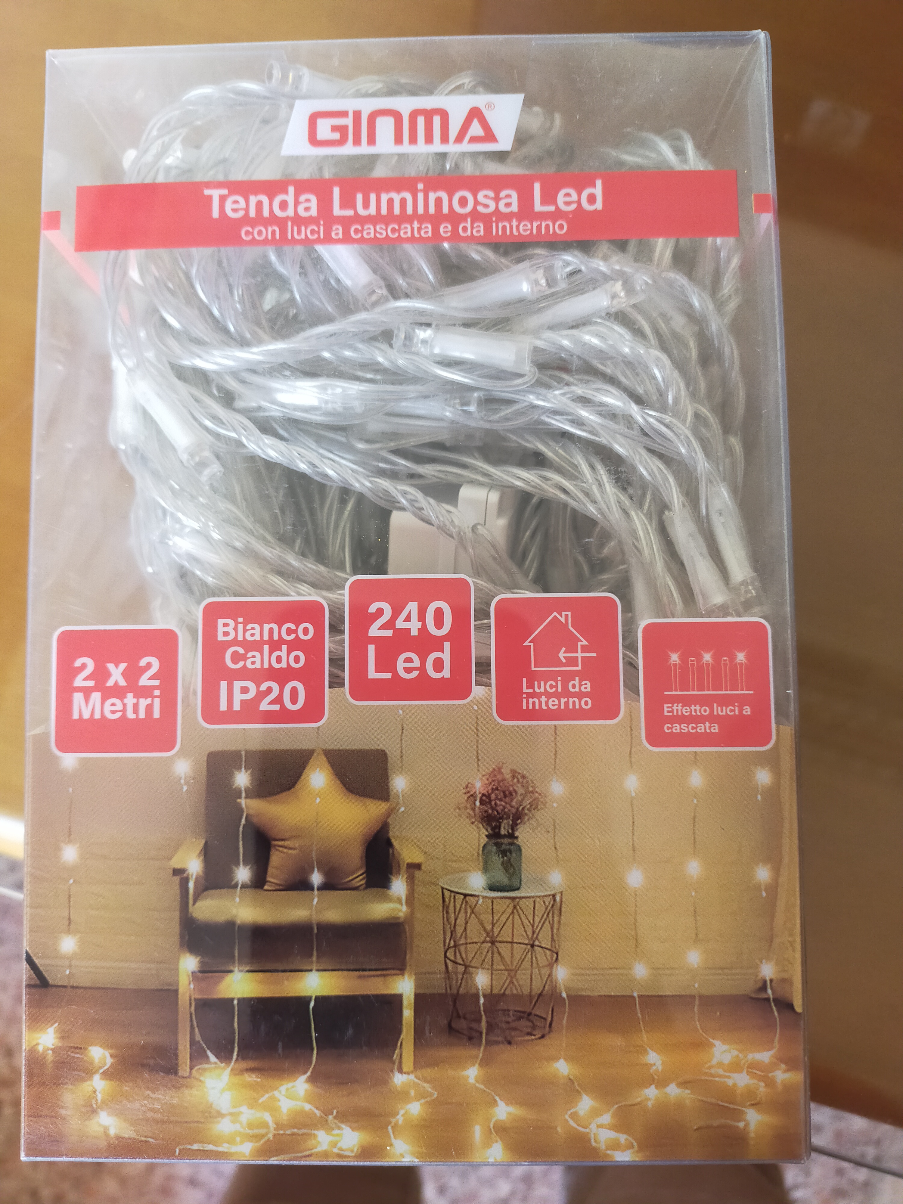 Official image of Lighting chain ; GINMA ; 240 led published by OECD 5