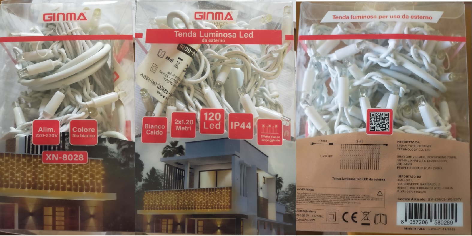 Official image of Lighting chain ; GINMA ; 120 Led published by OECD 5