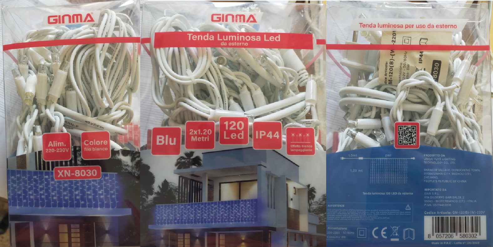 Official image of Lighting chain ; GINMA ; 120 Led published by OECD 6