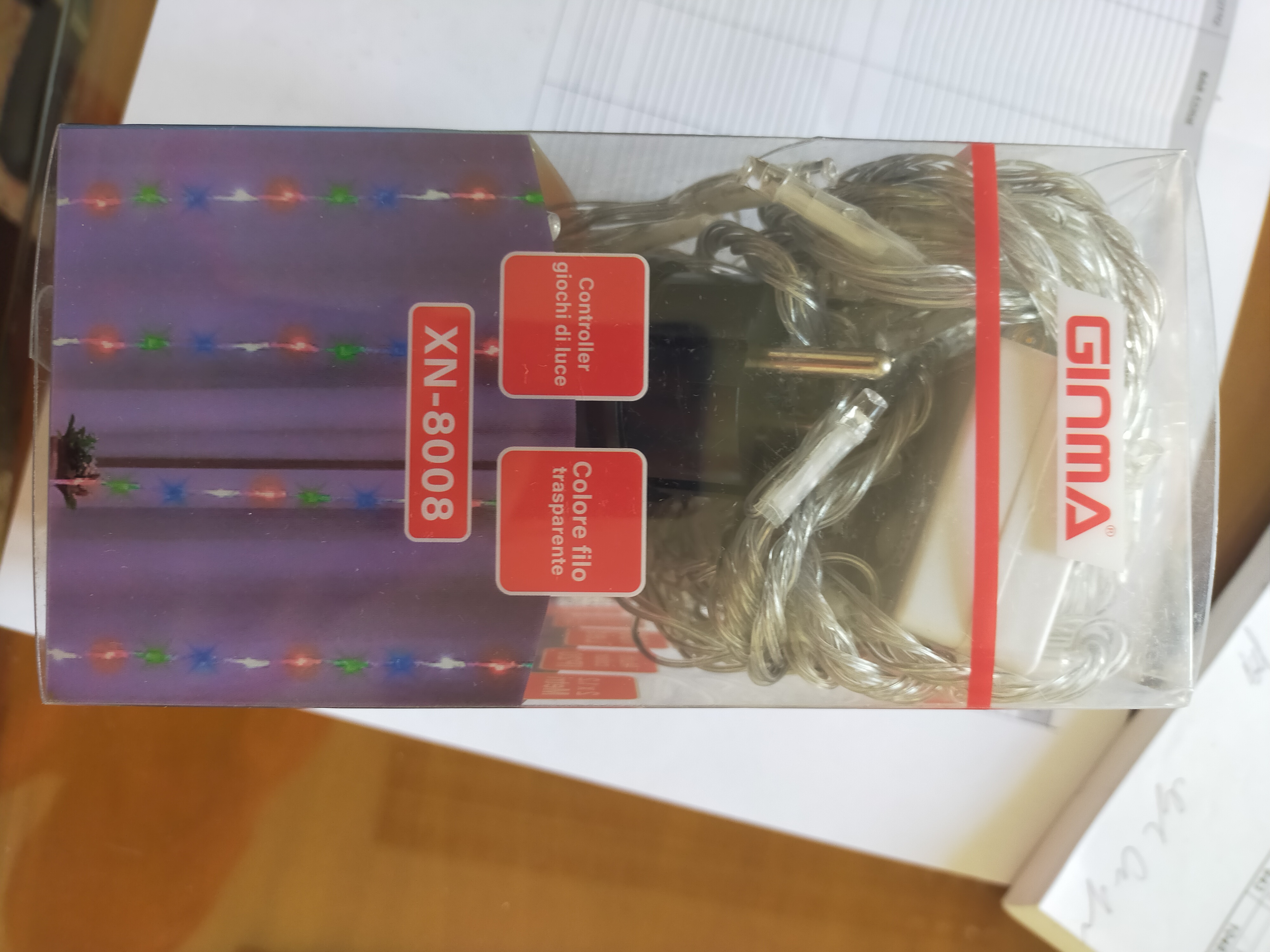 Official image of Lighting chain ; GINMA ; Tenda luminosa led published by OECD 4