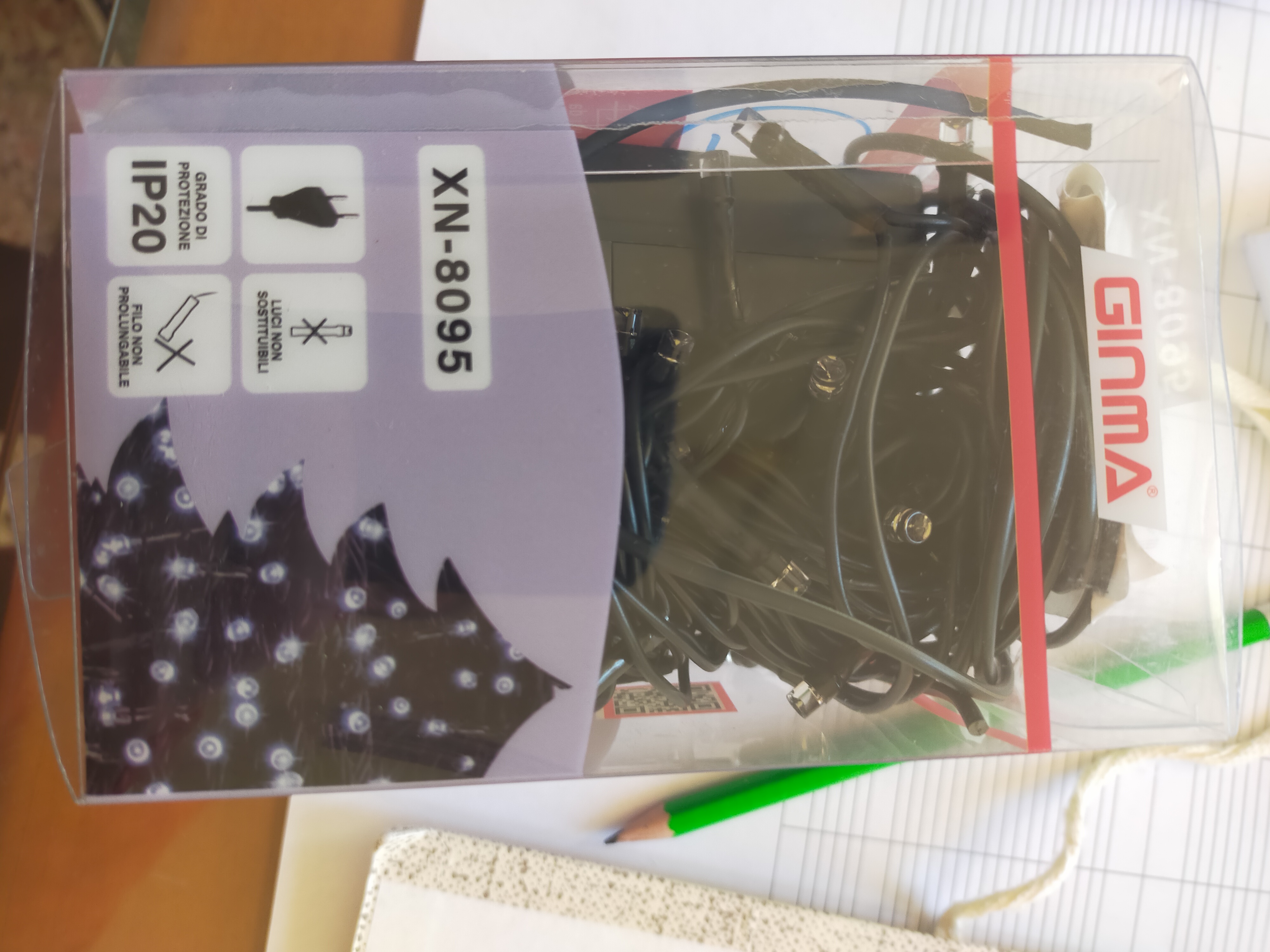 Official image of Lighting chain ; GINMA ; 100 Led published by OECD 3