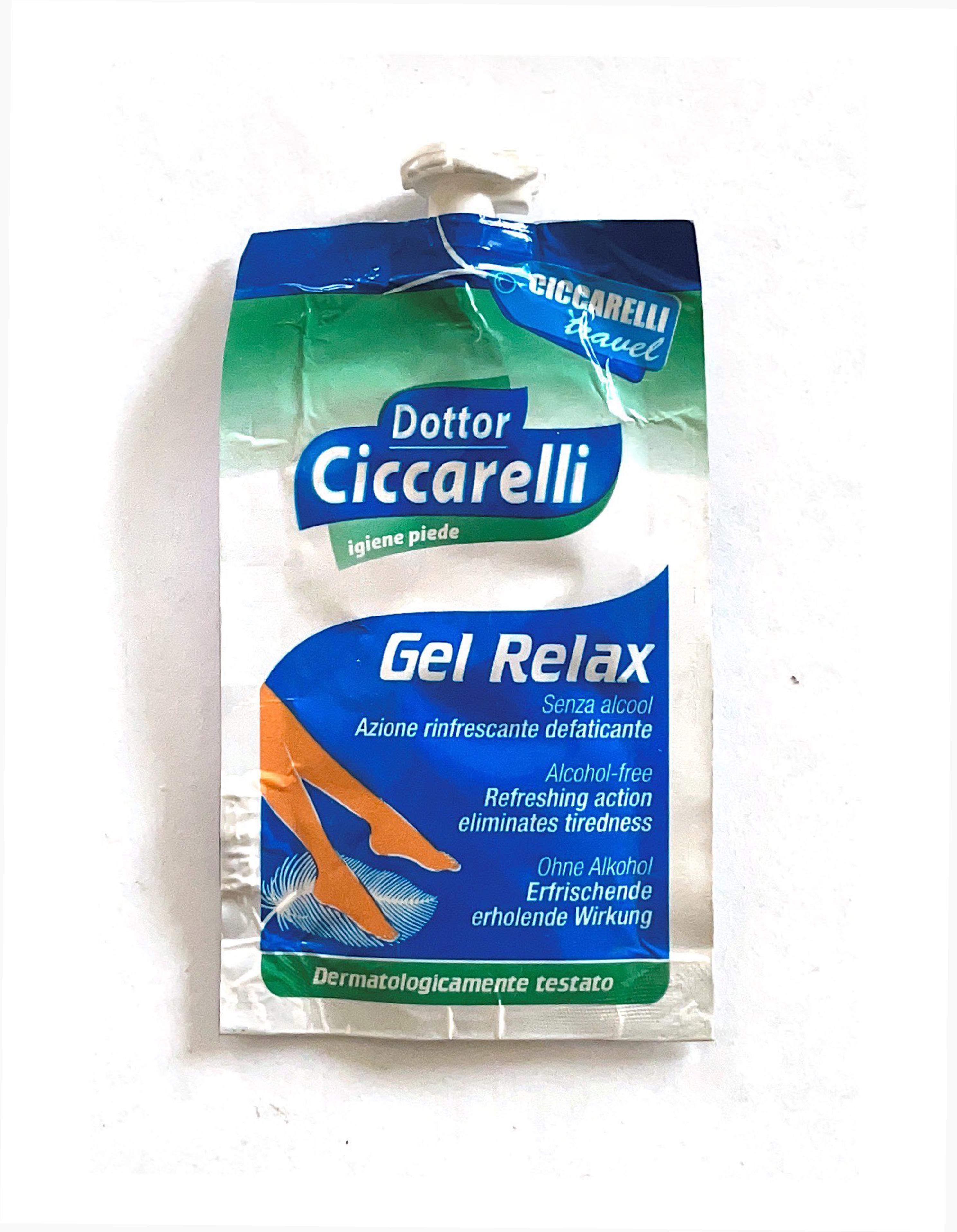 Official image of Foot gel ; Dottor Ciccarelli ; Igiene piede - Gel Relax - Senza alcool - Azione rinfrescante defaticante published by OECD