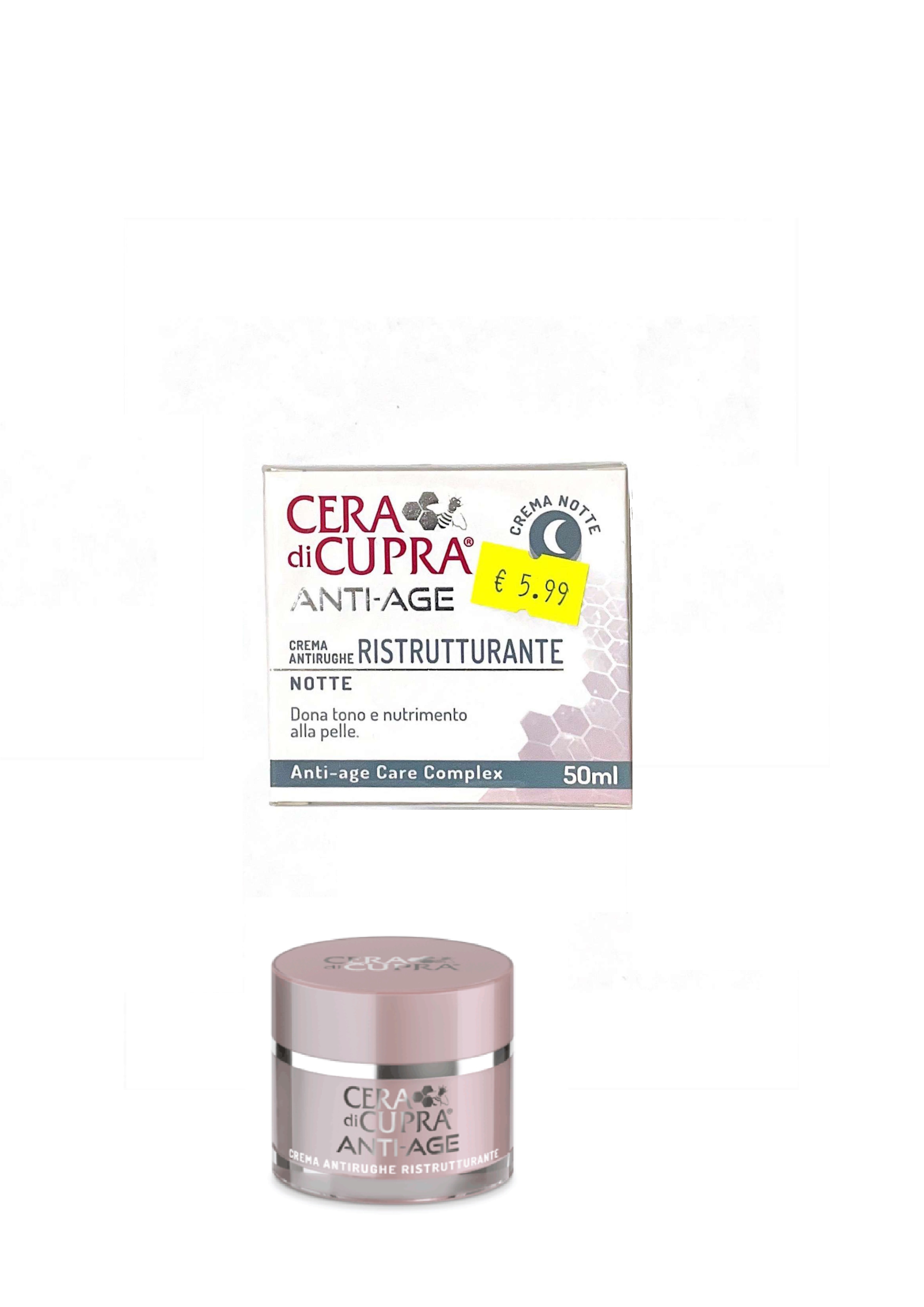 Official image of Face cream ; CERA DI CUPRA ; ANTI-AGE published by OECD
