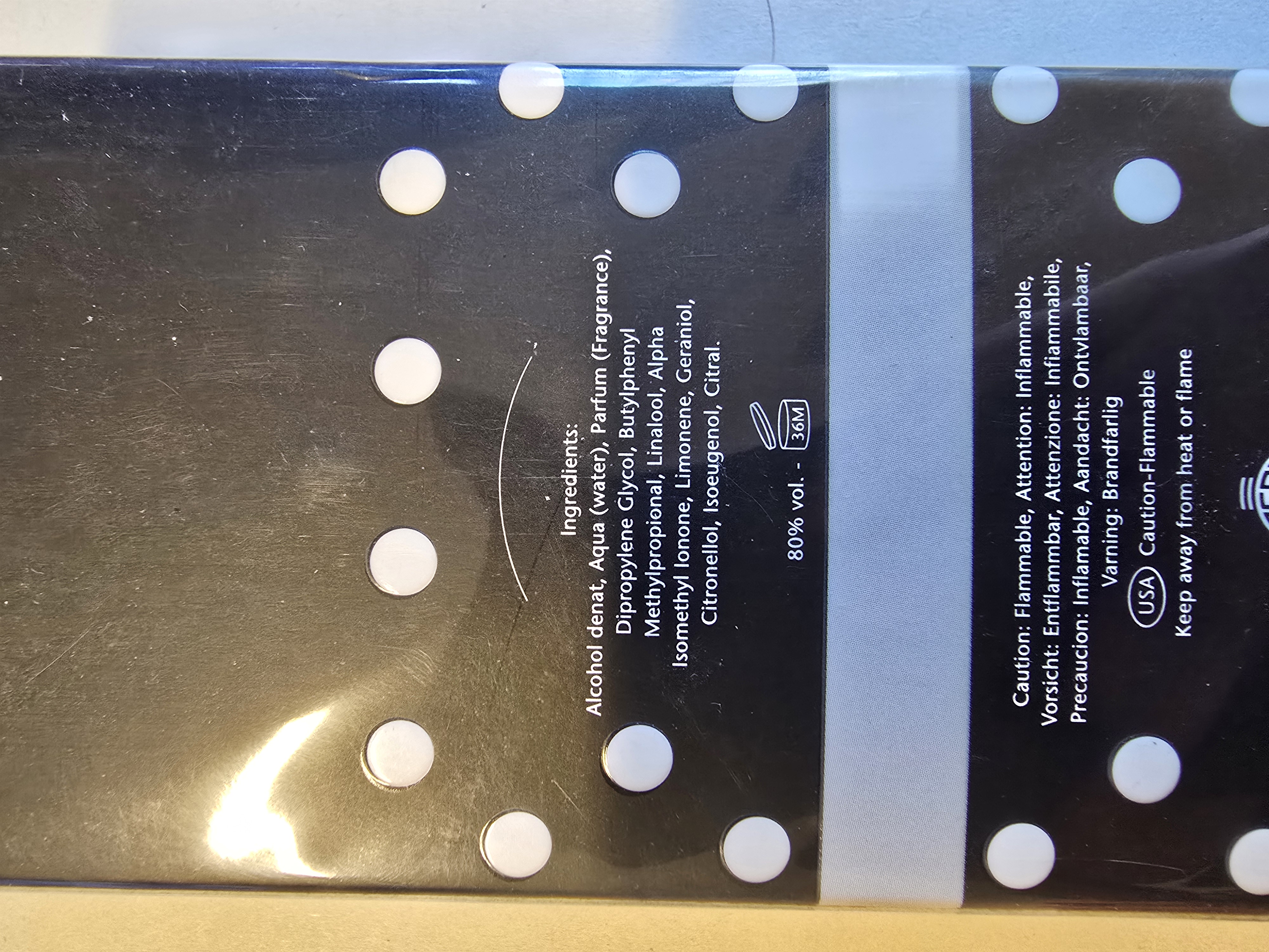 Official image of Perfume ; Real Time® ; Dots & Things for women published by OECD