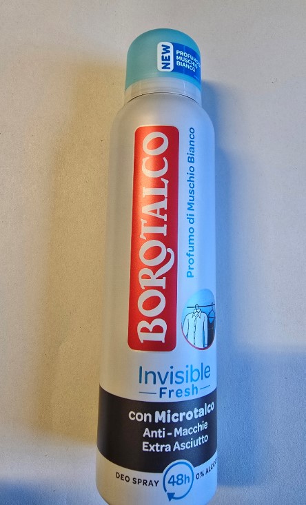 Official image of Deodorant ; BOROTALCO ; Invisible Fresh published by OECD 4