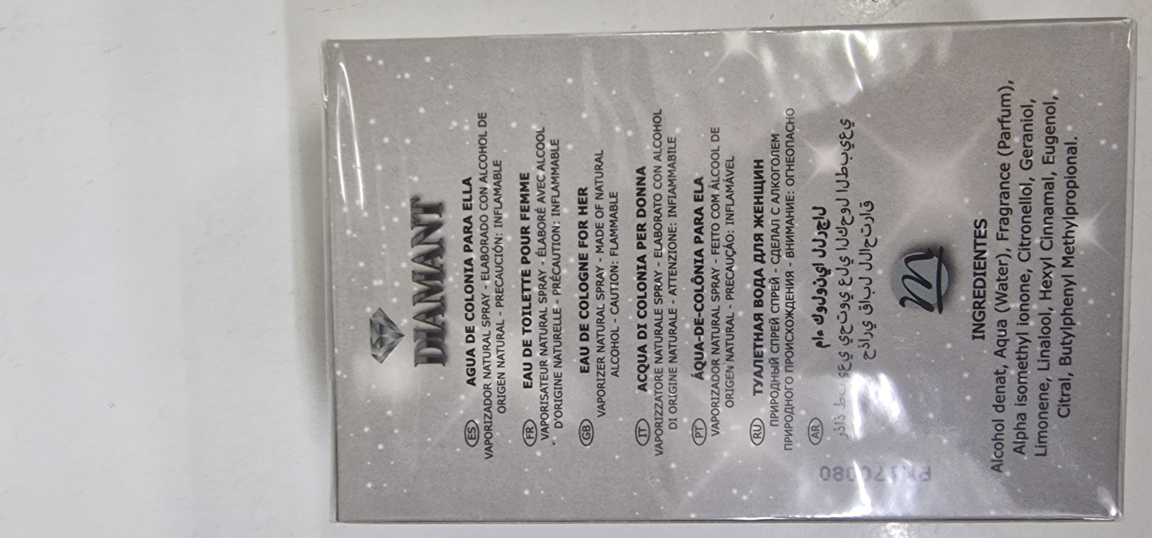 Official image of Eau de toilette ; Diamant ; de naturmais published by OECD 2