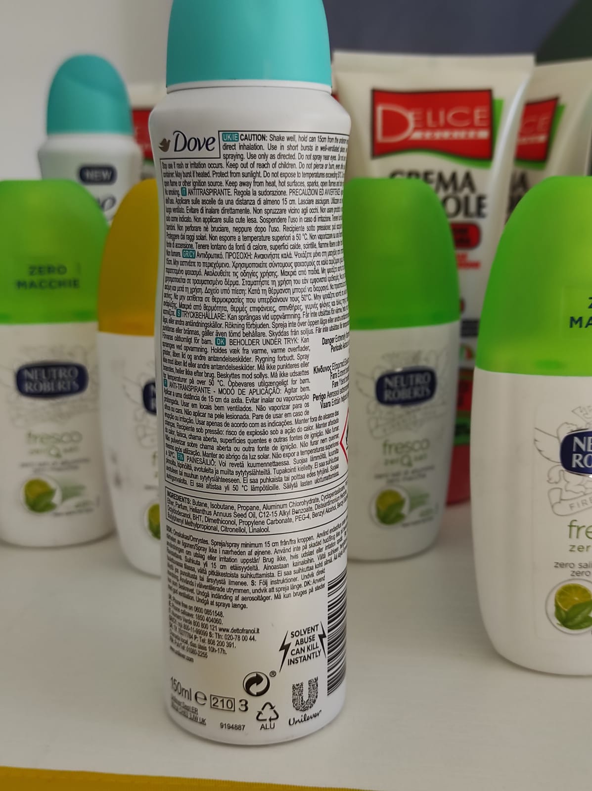 Official image of Deodorant ; Dove ; go fresh published by OECD 2