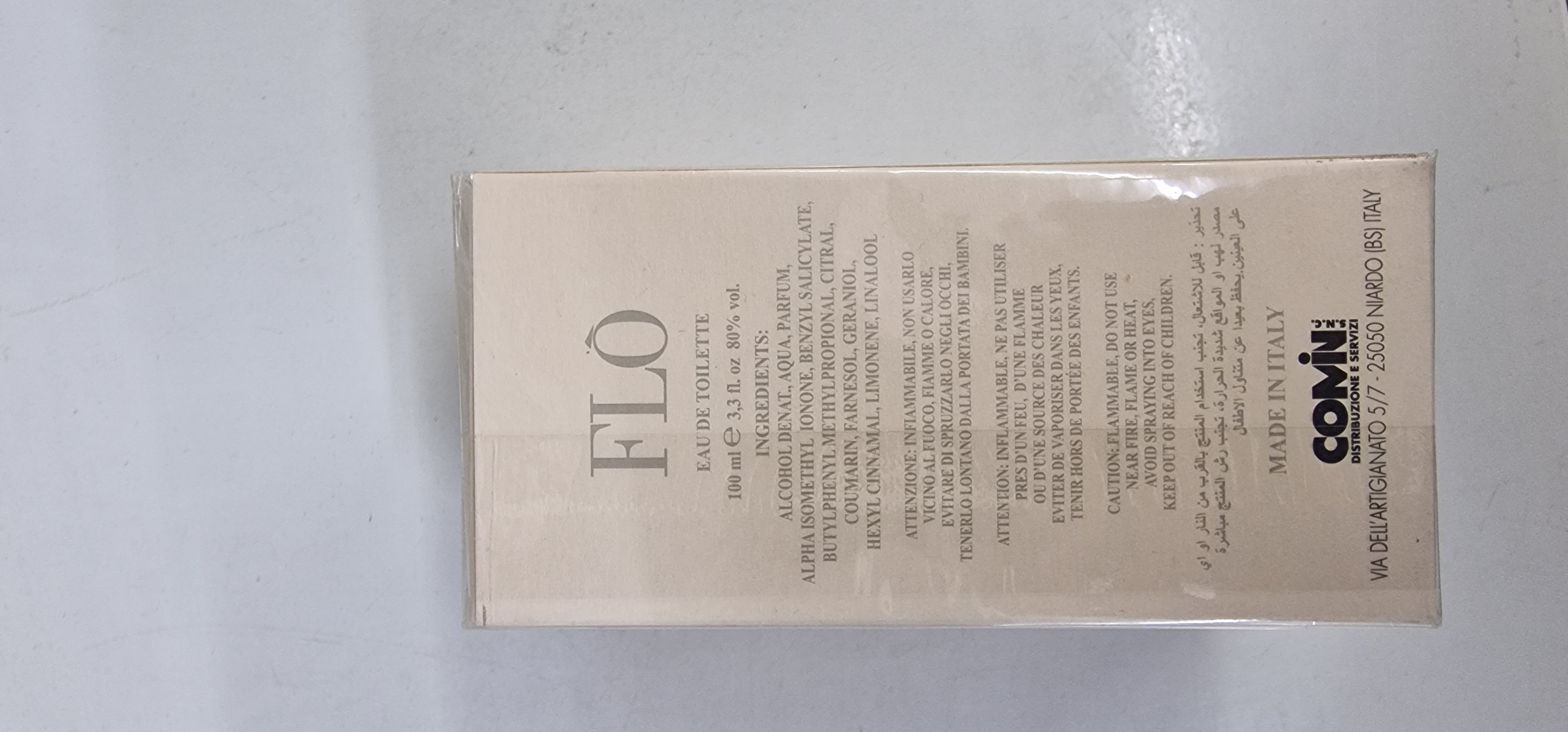 Official image of Eau de toilette ; COMIN ; Flò published by OECD 2