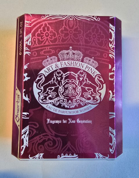 Official image of Perfume ; OMERTA ; ART & FASHION PINK published by OECD 3
