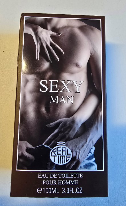 Official image of Eau de toilette ; REAL TIME ; SEXY MAN published by OECD 3