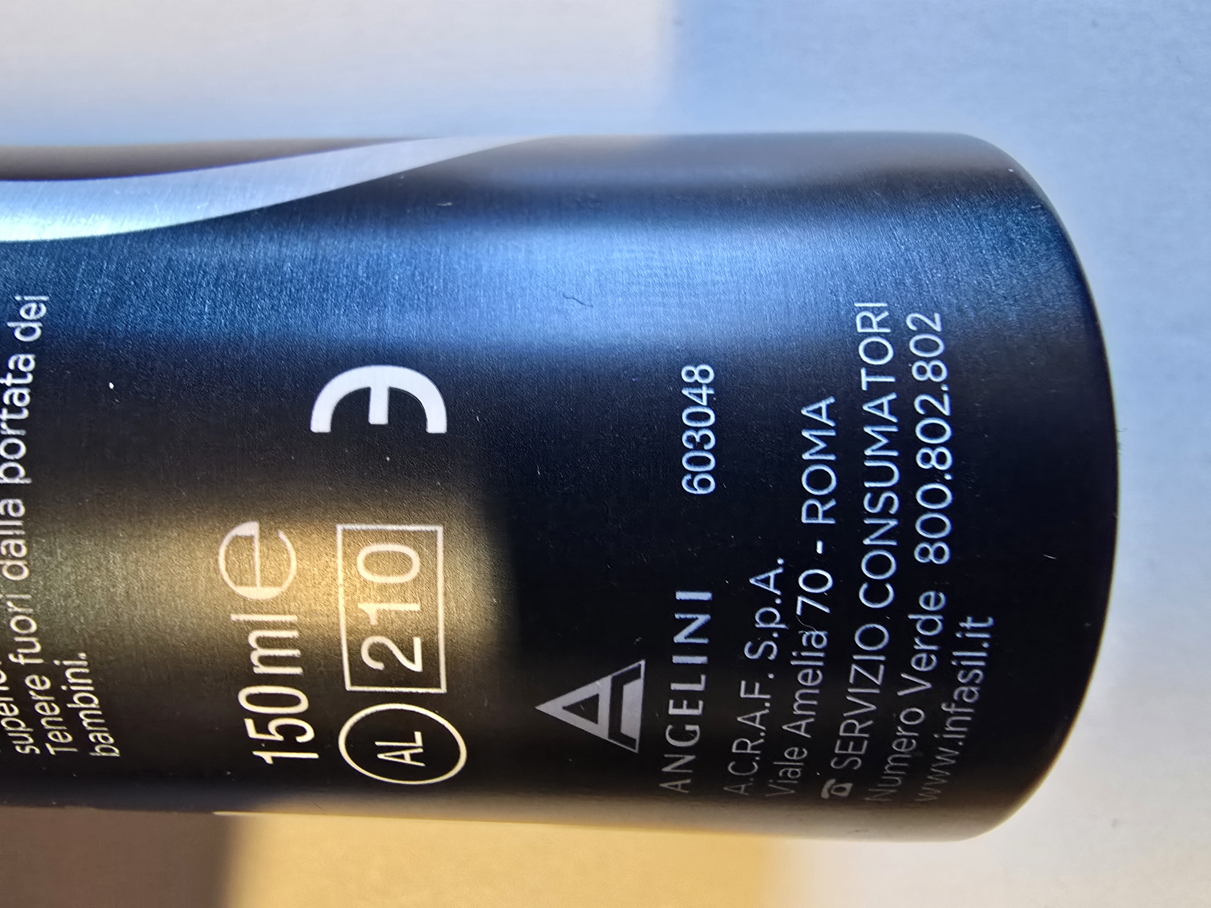 Official image of Deodorant ; INFASIL ; Uomo 48h derma+ fresh published by OECD 2