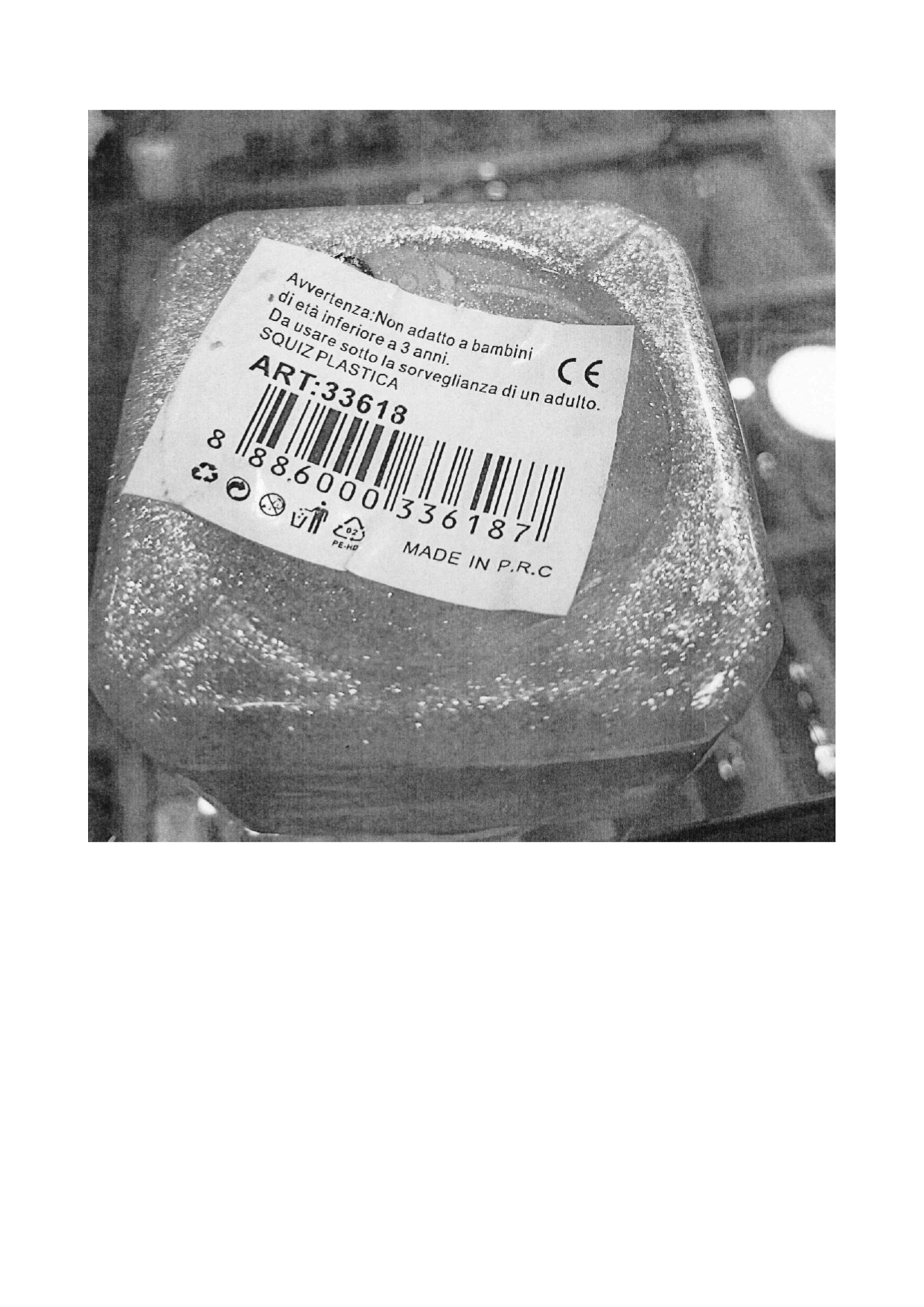 Official image of Toy slime ; Unknown ; Slime Squiz Plastica-Crystal Mud published by OECD 2