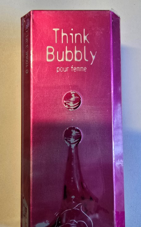 Official image of Eau de parfum ; Omerta ® ; Think Bubbly published by OECD 2